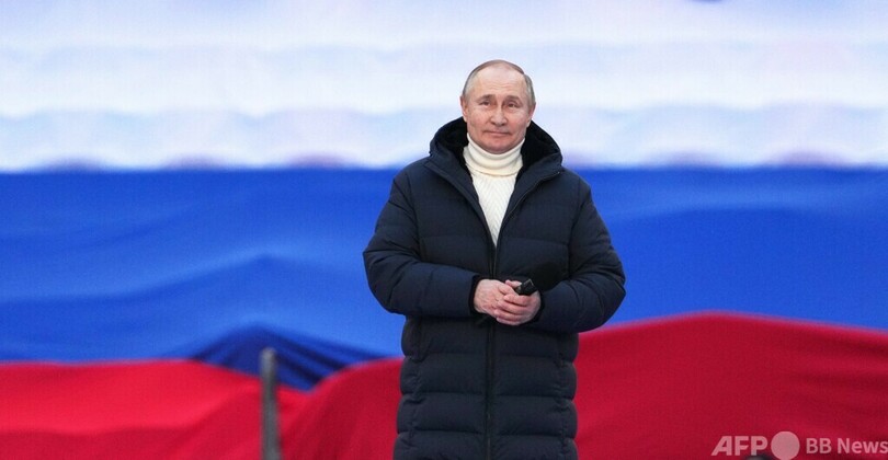 プーチン氏、ウクライナが「戦争犯罪」と非難