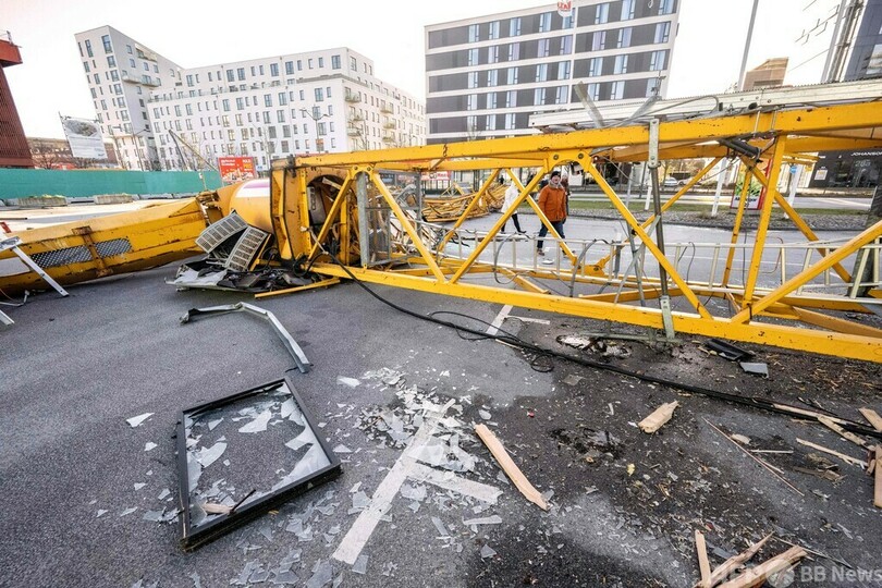 北欧も暴風雨、1人死亡