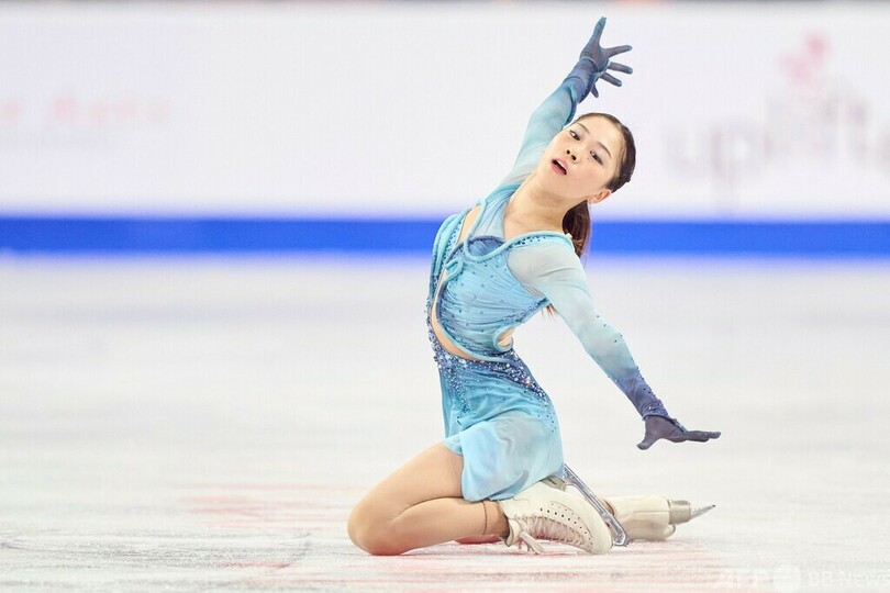 世界女王・坂本花織がSP首位発進 スケートカナダ