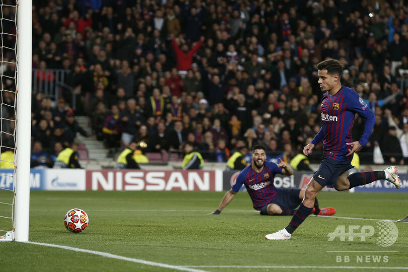 バルサが欧州CL8強入り、メッシが2G2Aの大暴れ