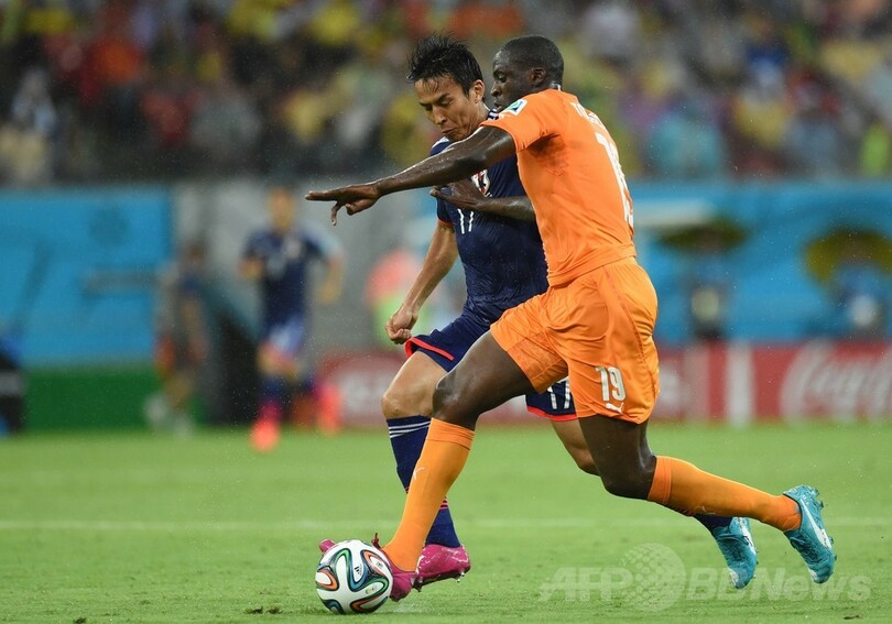 日本が先制もコートジボワールに敗れる