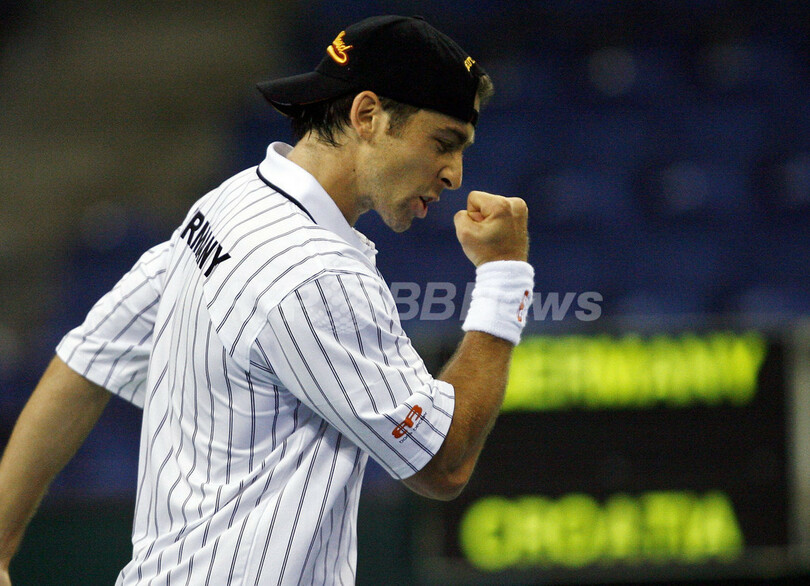 ＜男子テニス 07デビスカップ＞リュビチッチ ベッカーを降しクロアチアの通算成績をイーブンに戻す - ドイツ