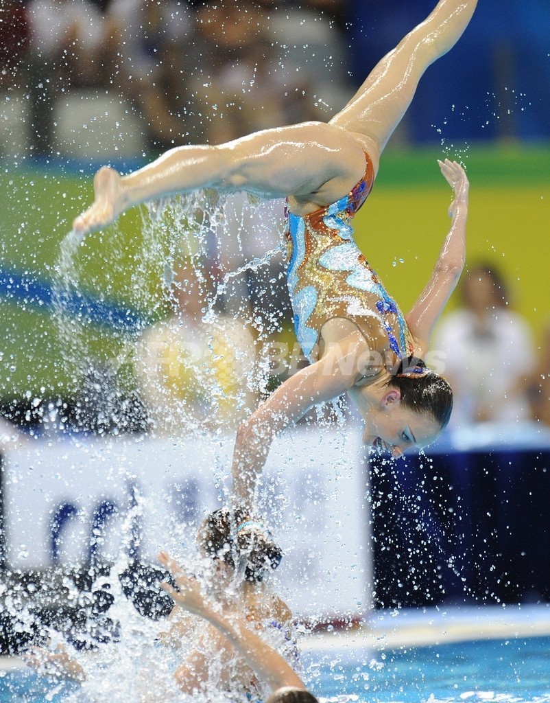 ロシアが金 日本は5位に終わる チームFR、世界水泳