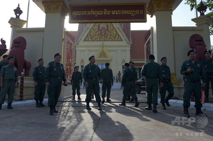 カンボジア野党の活動禁止措置、米政府が撤回要求