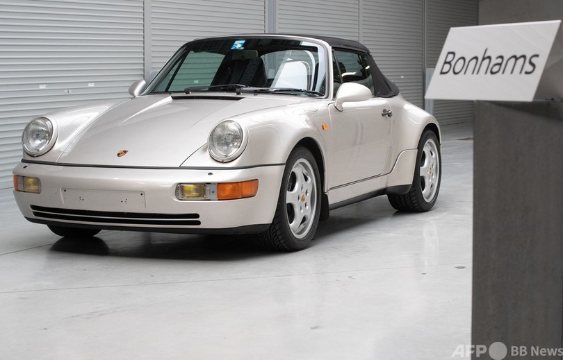 マラドーナ氏が所有していたポルシェ、オークションに先駆け公開