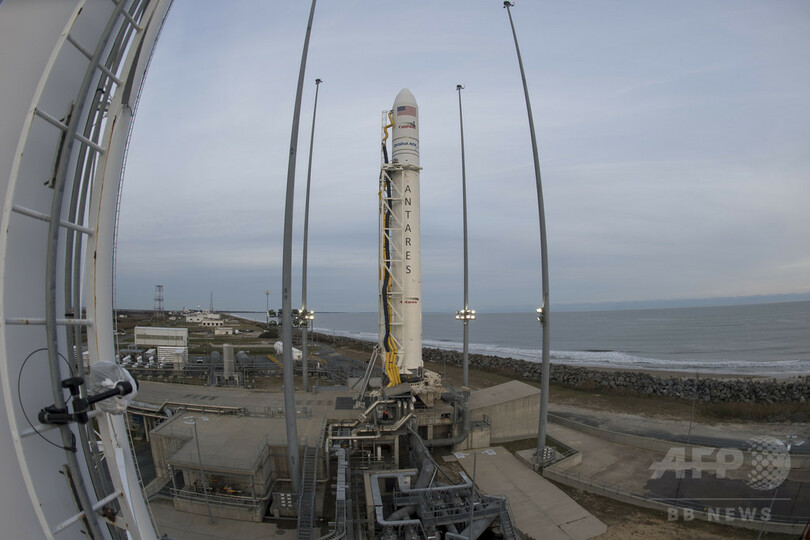 突然の航空機出現、ISS補給機の打ち上げ中止に　米バージニア州