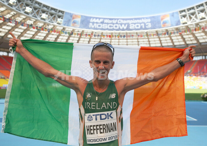 ヘファーナンが50キロメートル競歩で金、第14回世界陸上