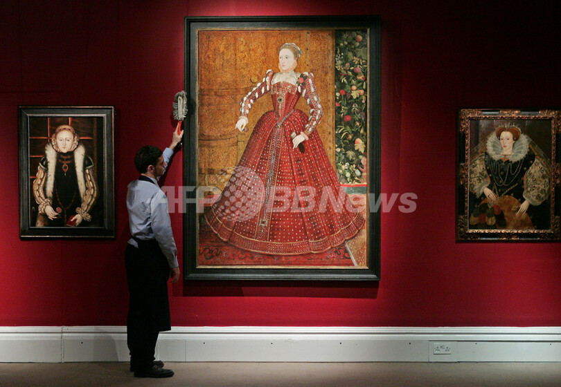 エリザベス女王1世の肖像画がオークションに