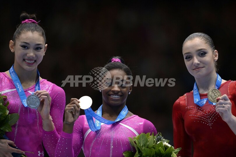 バイルスが初優勝、米国勢が1・2フィニッシュ 世界体操