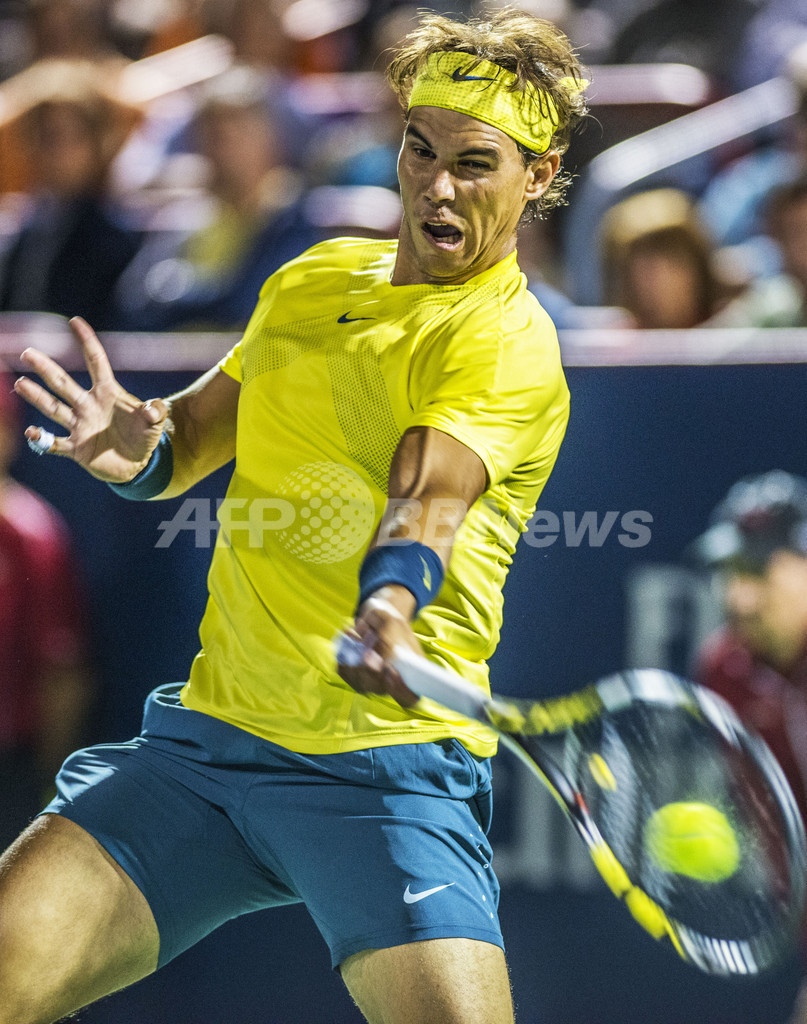 ナダルが準決勝でジョコビッチ倒す、ロジャーズ・カップ