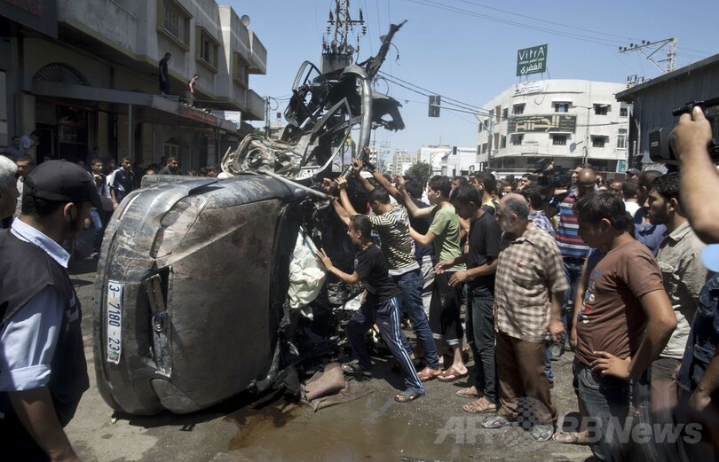 イスラエルのガザ軍事作戦で死者27人、負傷者100人超
