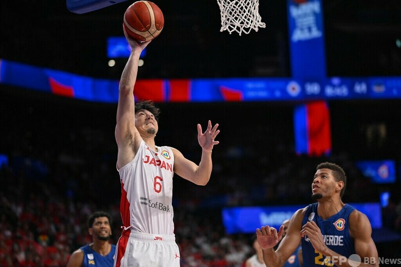 日本のパリ五輪出場決定 バスケW杯、カーボベルデに勝利