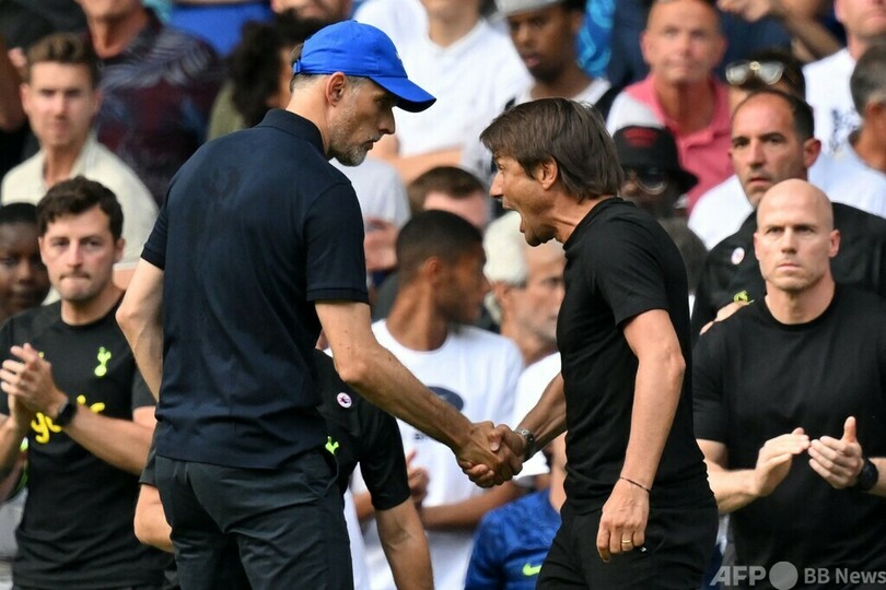 トゥヘル監督に1試合ベンチ入り禁止処分、コンテ監督との衝突で