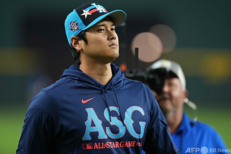 大谷がオールスターで初本塁打 試合はア・リーグが逆転勝ち