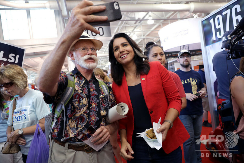 米大統領選の民主党候補ガバード氏、軍事演習参加のため選挙活動を一時休止