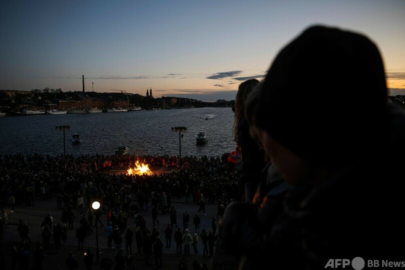 「ワルプルギスの夜」開催 スウェーデン