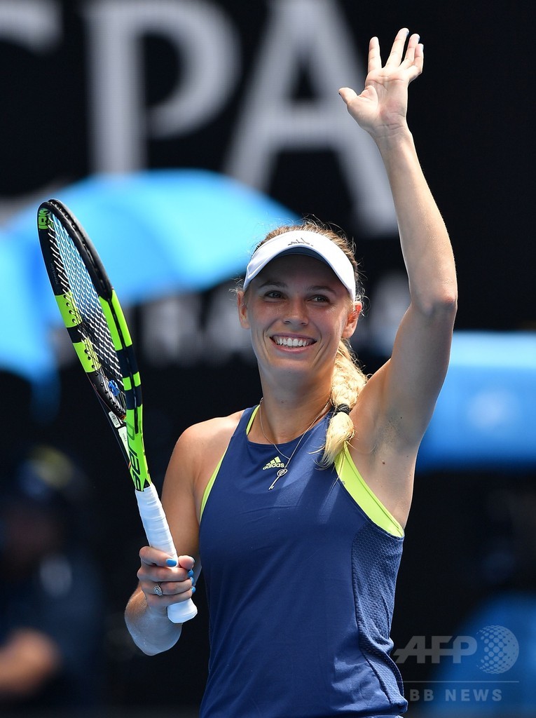 ウォズニアッキが圧勝でベスト8入り、GS初制覇へ順調な歩み