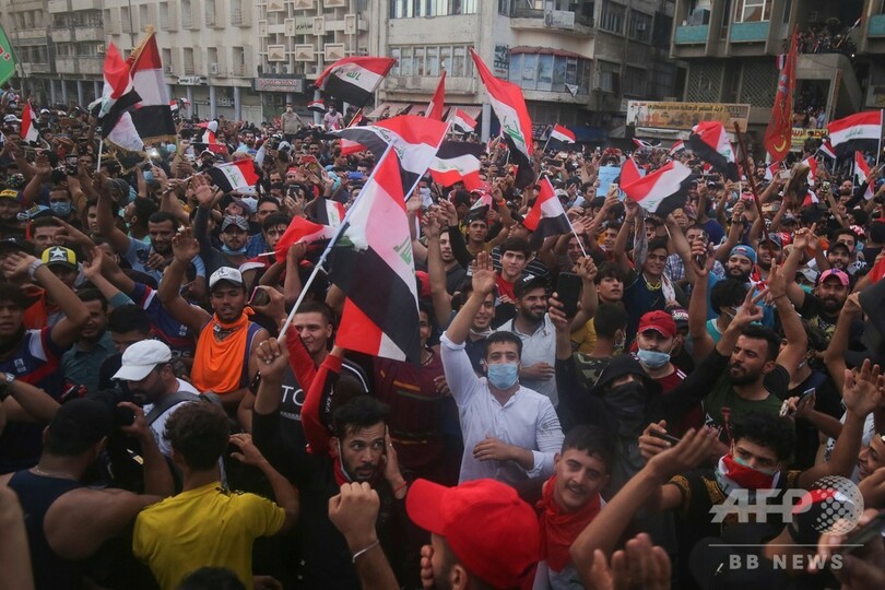 イラク反政府デモの第2波、死者40人以上