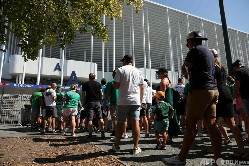 ラグビーW杯、組織委が入場トラブル謝罪 開始に間に合わず