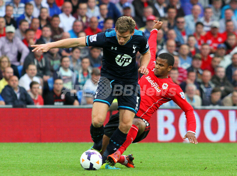 トッテナムが終了間際のゴールでカーディフに勝利