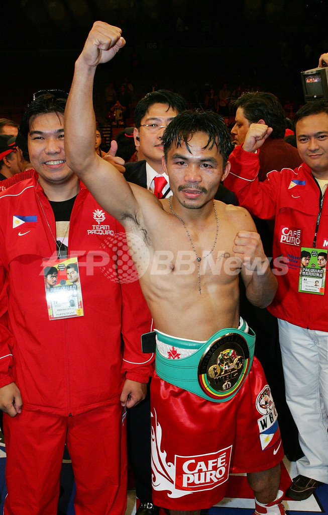 パッキャオ バレラに判定勝利し5度目の防衛