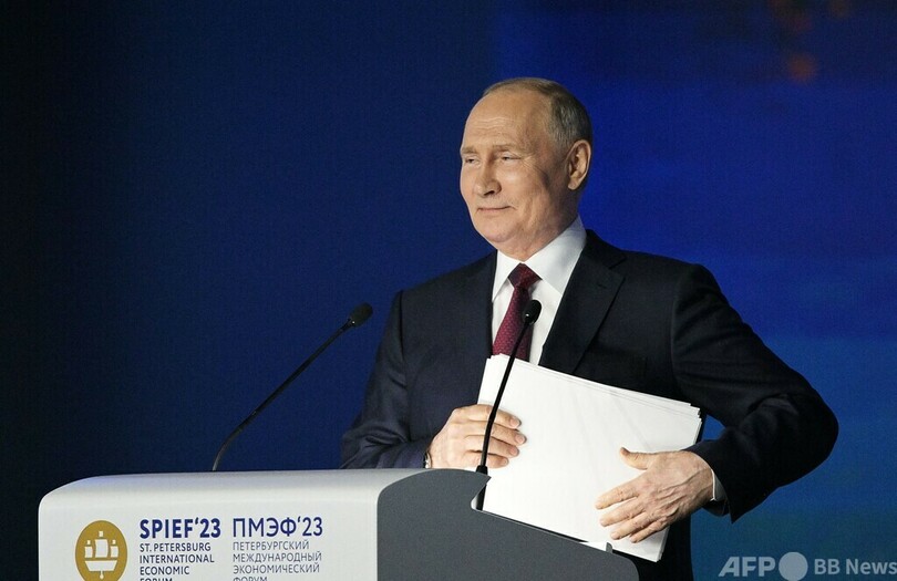 プーチン氏「ウクライナ軍に勝ち目なし」