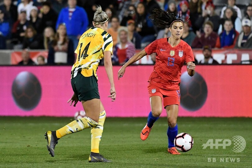 モーガンが通算100得点達成、米国女子が豪との打ち合い制す