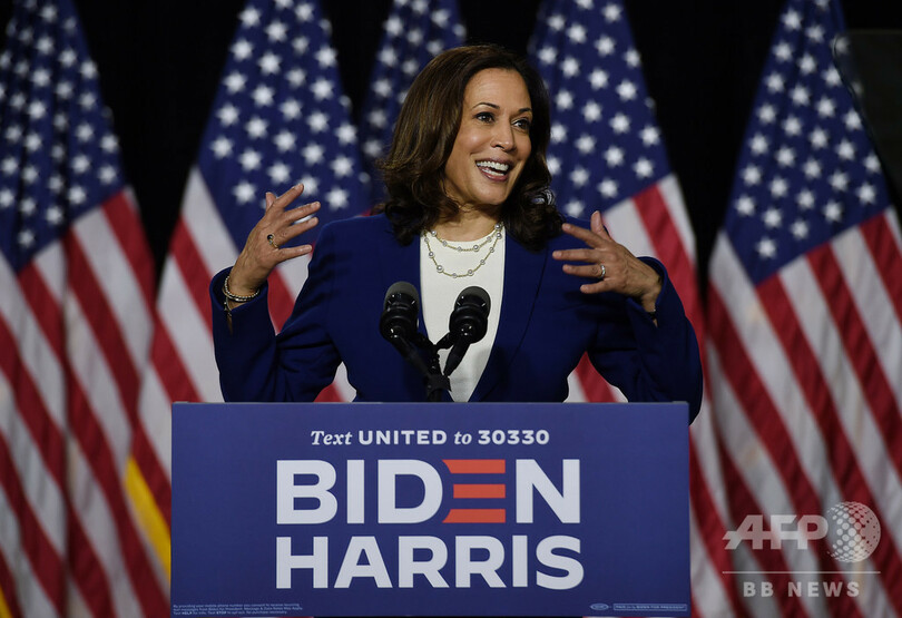 トランプ氏、ハリス氏は「副大統領の資格なし」 虚説取り上げ 