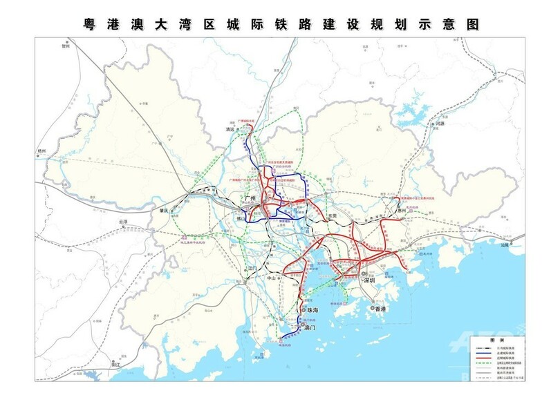 グレーターベイエリア、都市間高速鉄道の建設開始