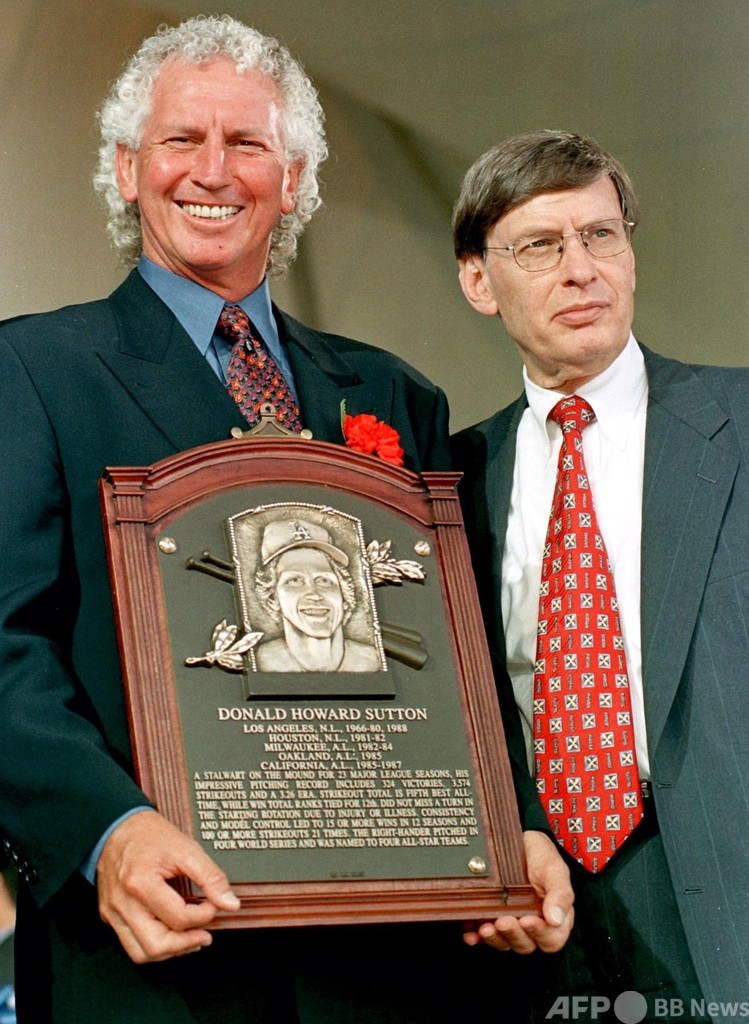元ドジャースの殿堂入り投手、サットン氏が75歳で死去