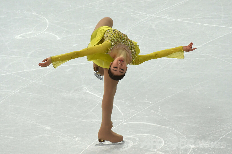フィギュア女子SPで首位のキム・ヨナ、ソチ五輪
