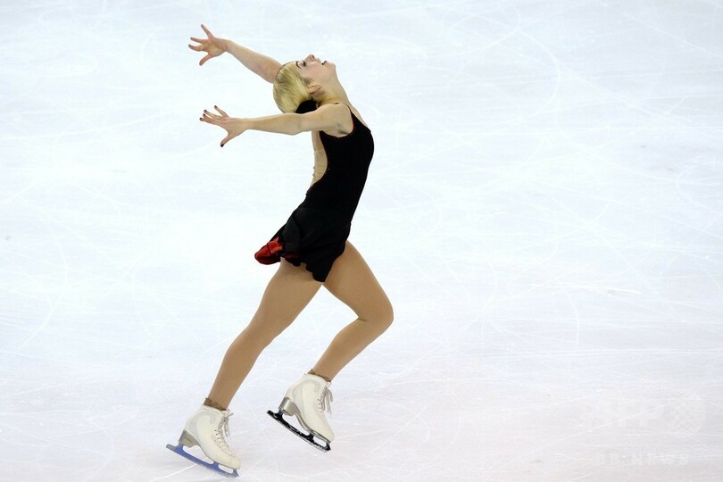 ゴールドが女子SP首位、エリック・ボンパール杯