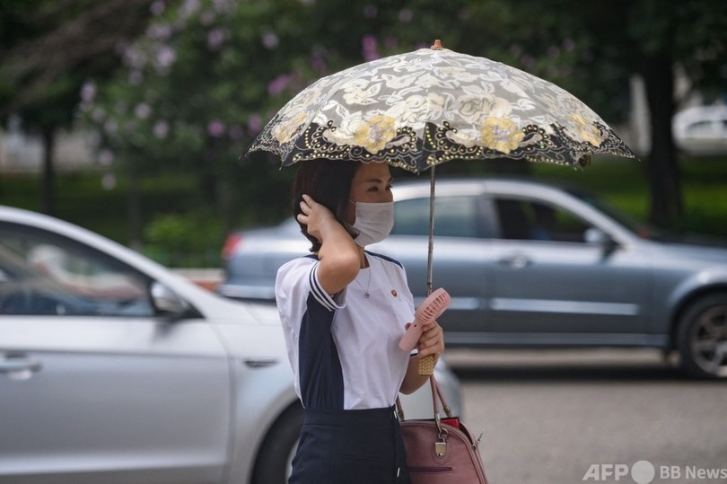 北朝鮮で猛暑続く、平壌で35度前後