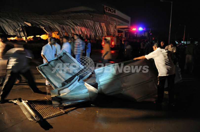 インドの日立エアコン工場で大規模火災