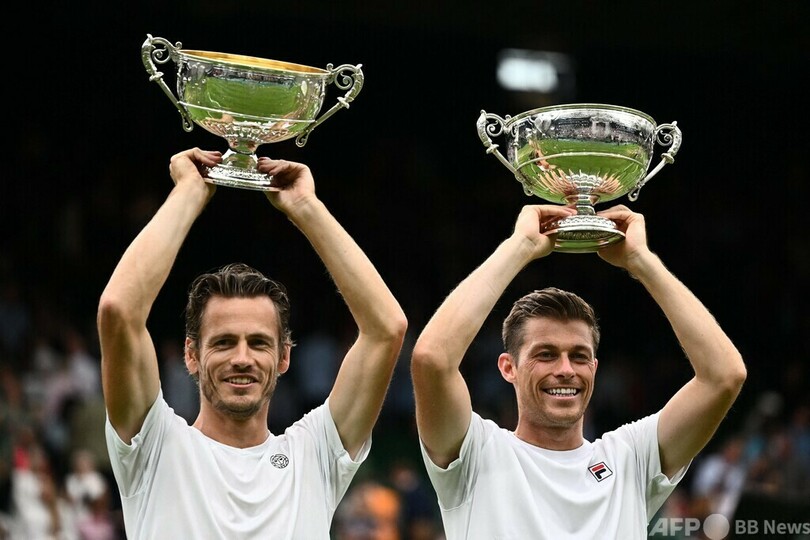 クールホフ/スクプスキ組が男子複で優勝 ウィンブルドン