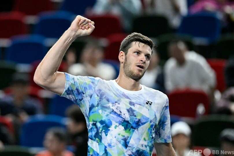 コルダが上海マスターズ4強入り シェルトンとの米新鋭対決制す