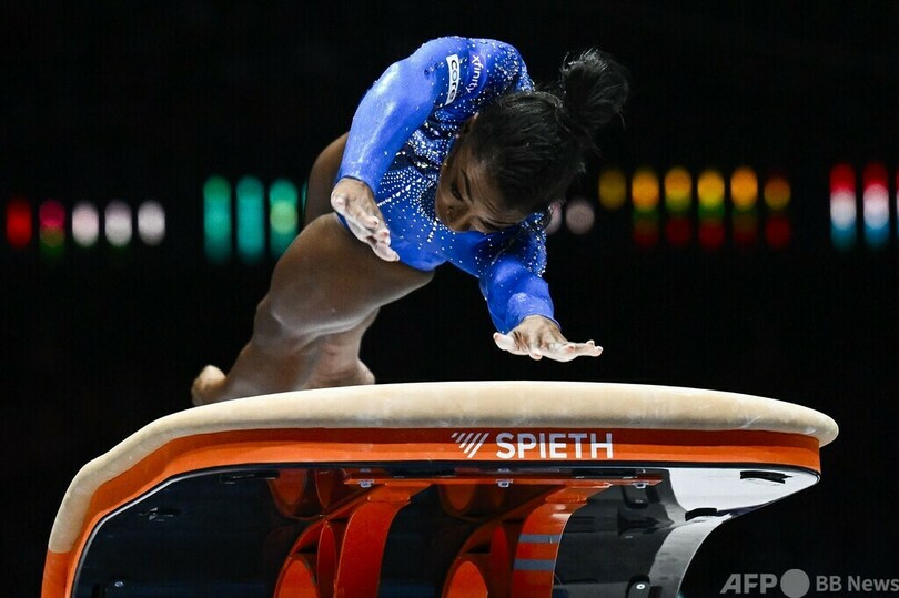 バイルス、世界体操21個目の金 女子個人総合制す