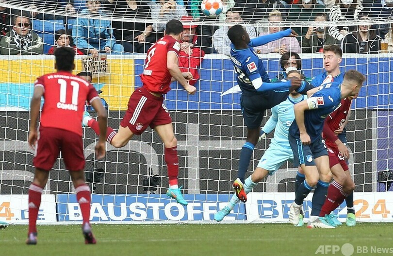 バイエルンがホッフェンハイムとドロー、2戦連続で取りこぼし