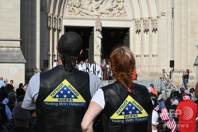 不明米兵しのぶバイク大行進「ローリング・サンダー」、米首都では今年が最後