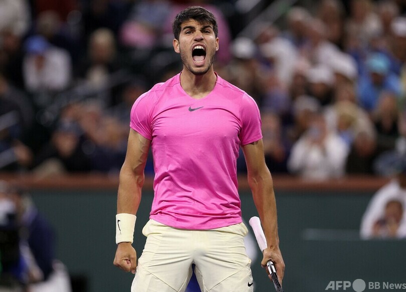 アルカラスが4強入り シナーはフリッツ撃破 BNPパリバOP