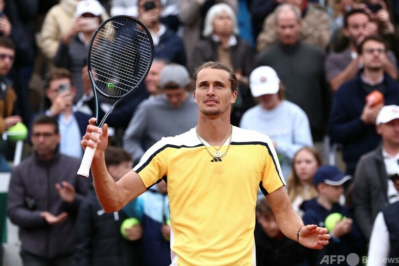 ジョコビッチ、19年連続の全仏3回戦進出 ズベレフらも突破