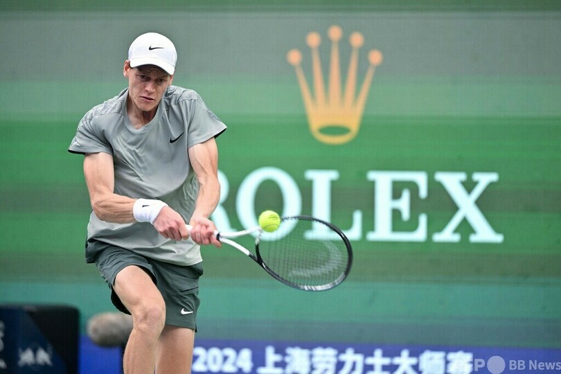 シナーがメドベ下し4強 次はアルカラスと再戦か 上海マスターズ