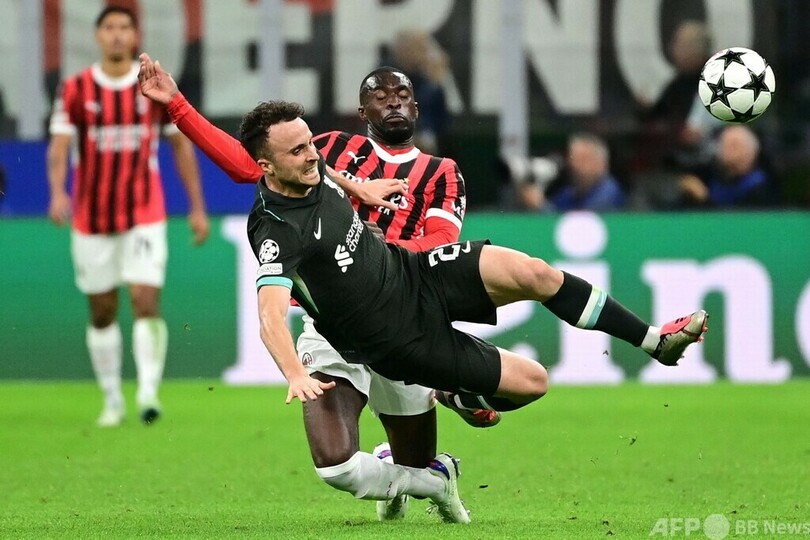 リバプールがミランに快勝 敵地で白星発進 欧州CL