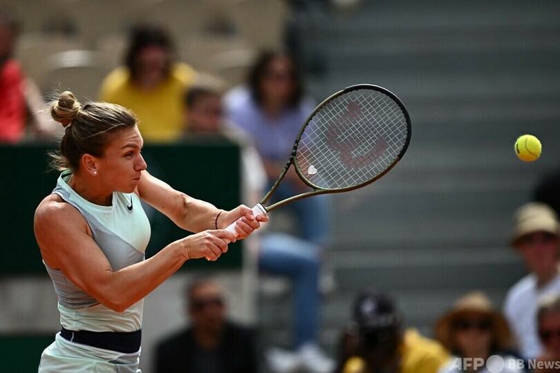 ハレプ、試合中にパニック発作 全仏OP2回戦敗退