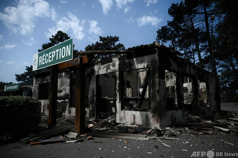 英、史上初の40度超 欧州で熱波の影響続く