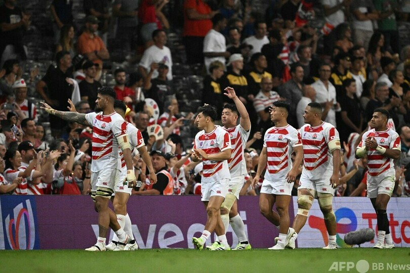 日本がサモアに競り勝つ 8強入りへ望みつなぐ ラグビーW杯