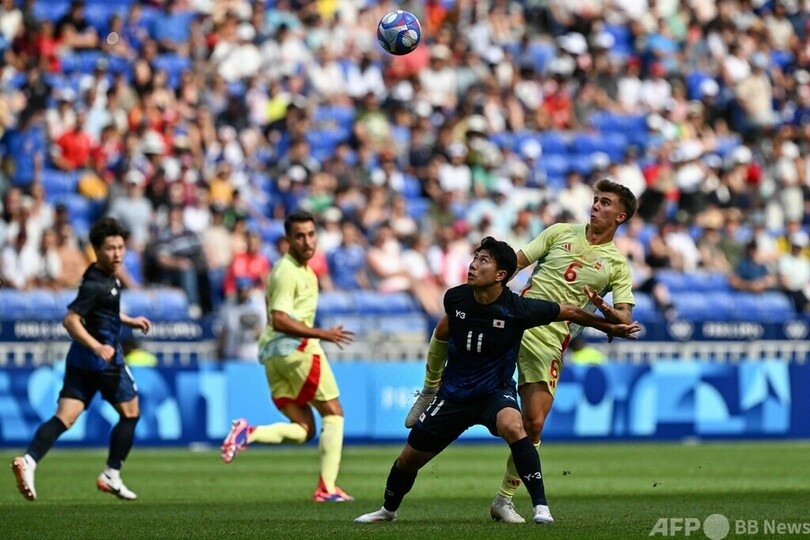 サッカー男子日本 準々決勝でスペインに完敗 パリ五輪