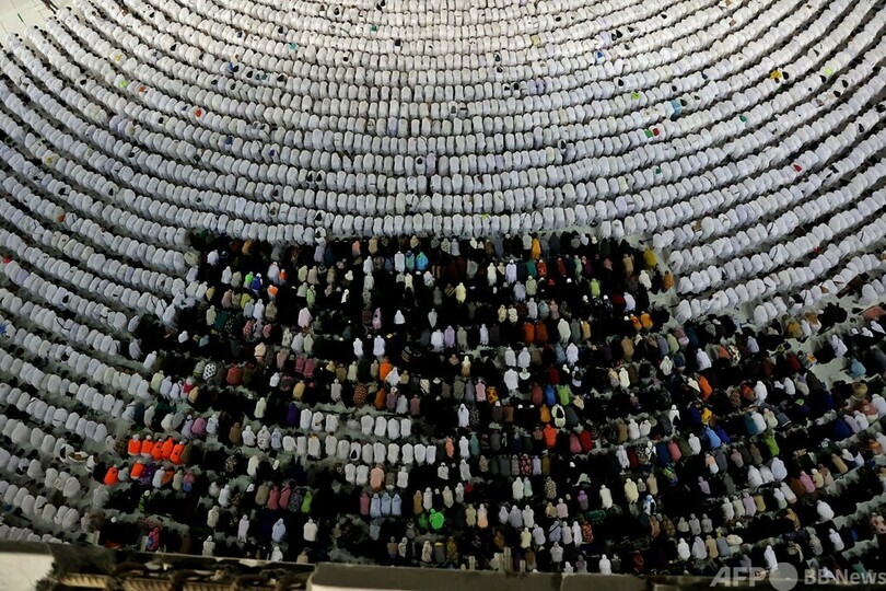 イスラム教の大巡礼、今年は100万人参加