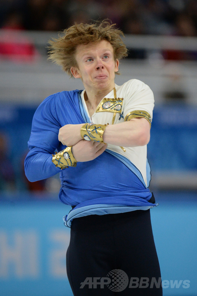 レイノルズ、フィギュア男子シングルで15位 ソチ五輪