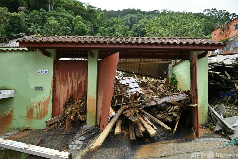 ブラジル洪水、死者40人に ルラ大統領が被災地視察
